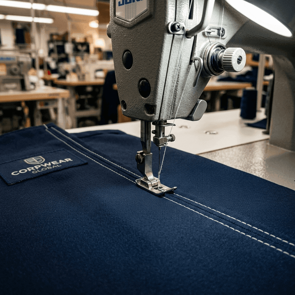 Fasilitas Produksi — stitching